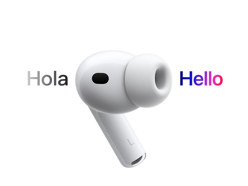 Apple - AirPods Pro 3, Wireless Active Noise Cancelling Earbuds with Heart Rate Sensing Feature - White