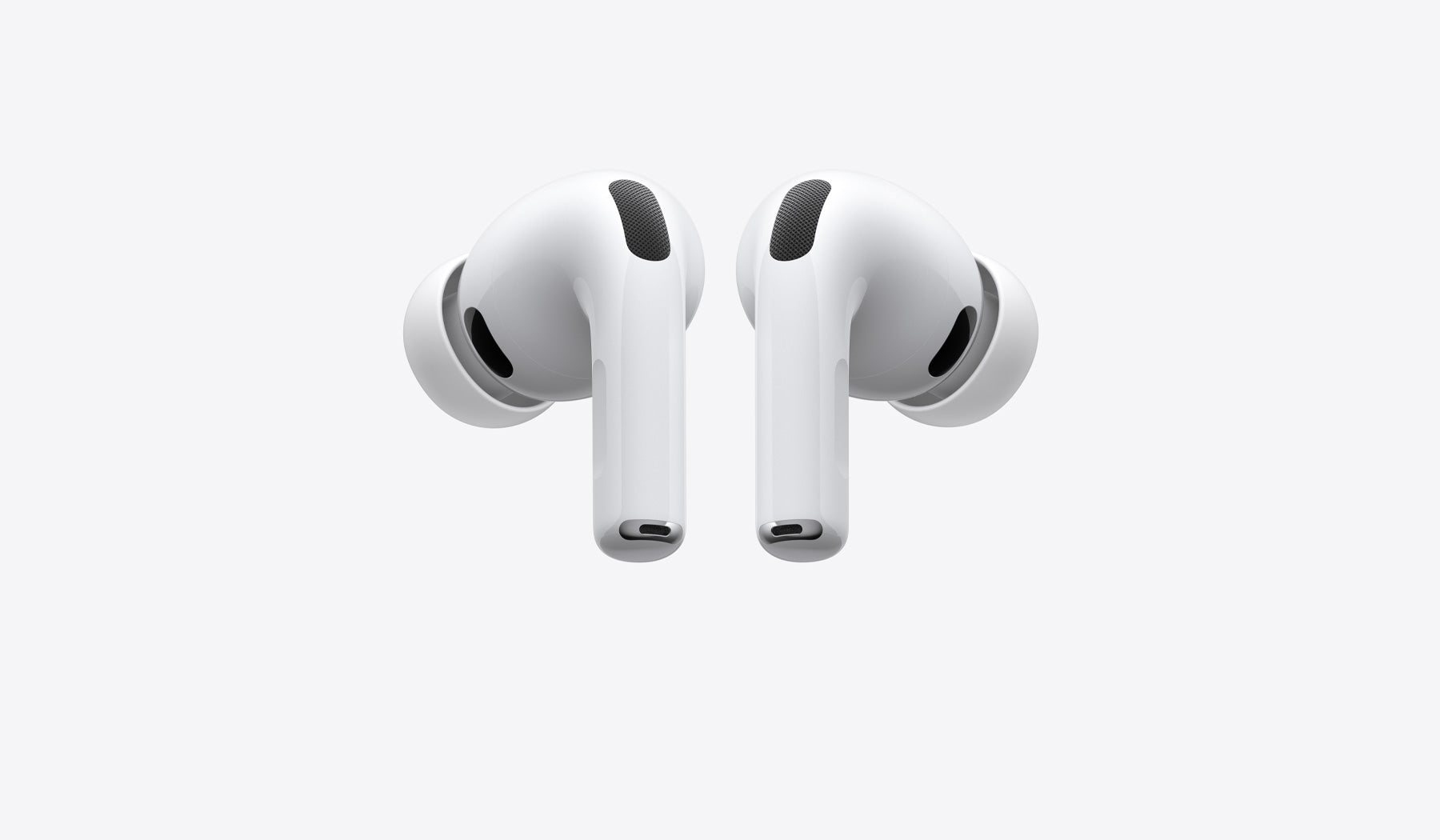 Apple - AirPods Pro 3, Wireless Active Noise Cancelling Earbuds with Heart Rate Sensing Feature - White