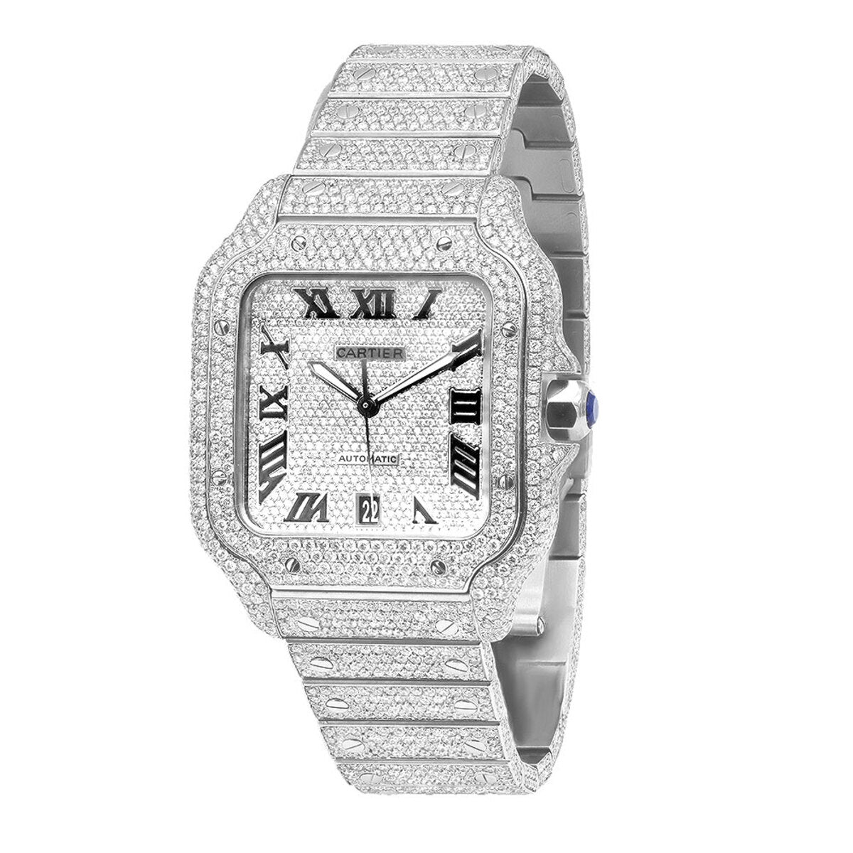 41mm bust down Cartier watch